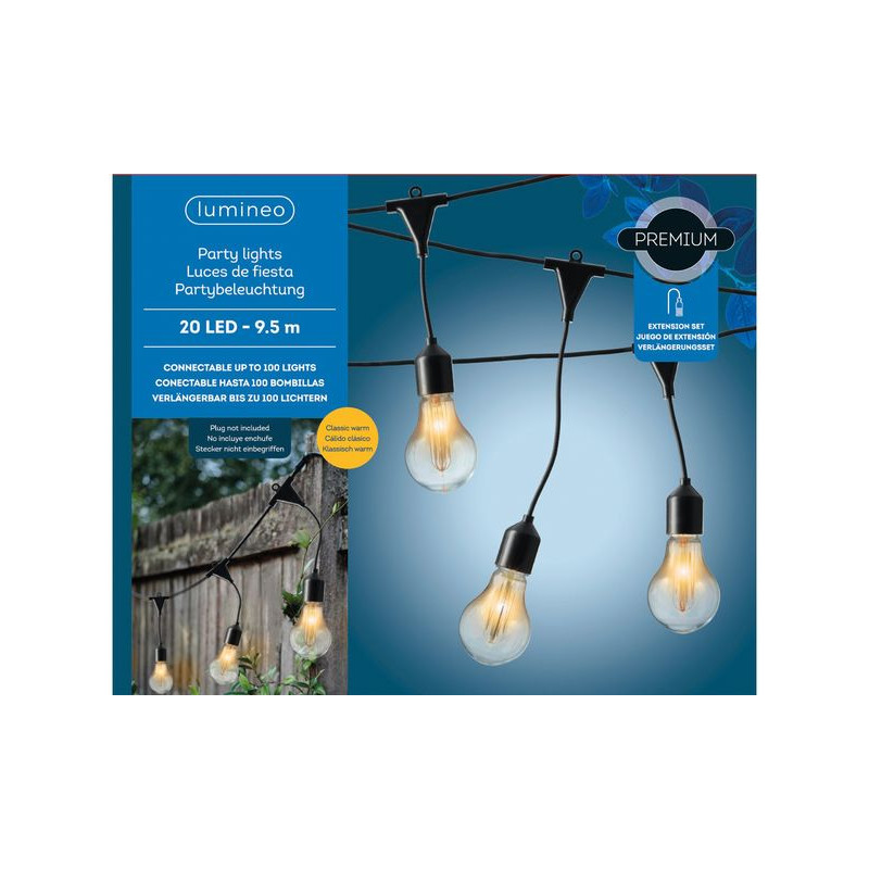 /Lum.fete fix 20l n/b de Kaemingk - deco de la maison dans 💡Guirlande et déco électrique
