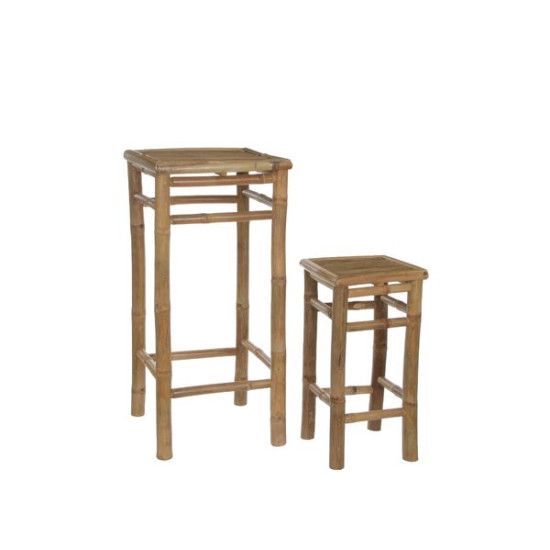 /Table tropical bambou marron.cl h76 de Edelman - deco maison et noël dans Tables, table basse