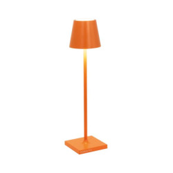 Lampe table micro poldina pro orange de Zafferano dans 🕯️ Bougies et encens