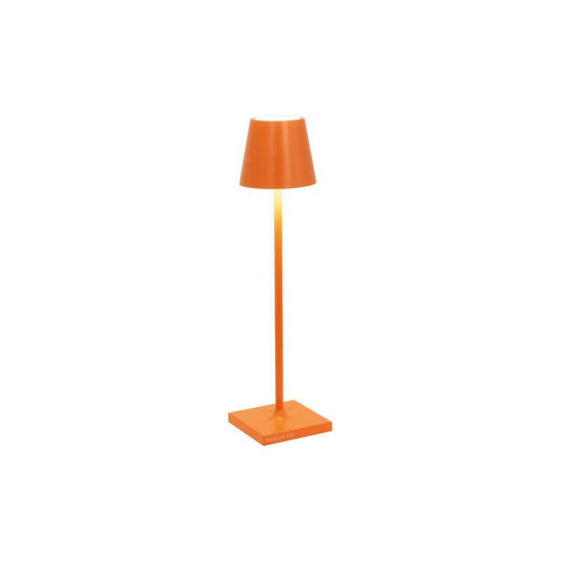 Lampe table micro poldina pro orange de Zafferano dans 🕯️ Bougies et encens
