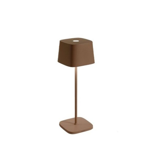 Lampe table ofelia pro rouille de Zafferano dans 🕯️ Bougies et encens