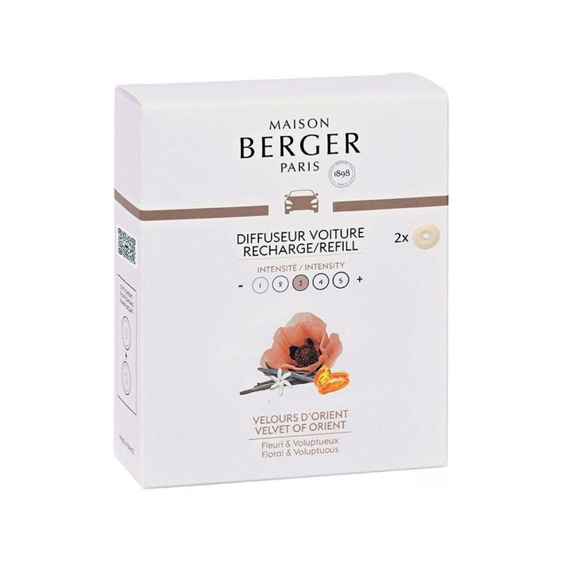 Recharge Voiture Velour D Orient X2 Lampe Berger de Lampe Berger Paris - parfums et diffuseurs dans Produits parfumés, huile ...