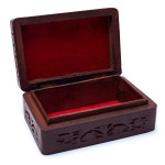 Boîte tarots étoile et lune bois 15x10cm de Phoenix import dans 💎 Bijoux et accessoires ésotériques