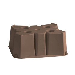 Socle récupérateur à eau rond 200-350l taupe de Belli dans Récupérateur d'eau de pluie