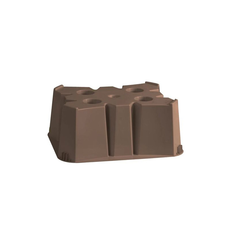 Socle récupérateur à eau rond 200-350l taupe de Belli dans Récupérateur d'eau de pluie