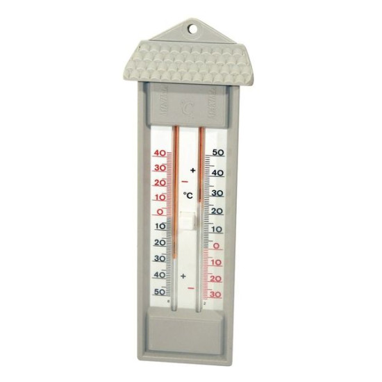 Thermometre Mini Maxi Gris de Spear et Jackson - Outil de jardin dans Thermométre - Pluviometre - Baromètre