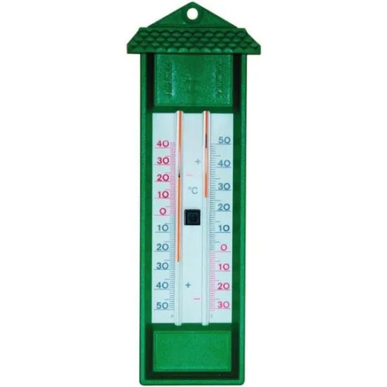 Thermometre Mini Maxi Vert de Spear et Jackson - Outil de jardin dans Thermométre - Pluviometre - Baromètre