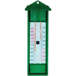 Thermometre Mini Maxi Vert de Spear et Jackson - Outil de jardin dans Thermométre - Pluviometre - Baromètre