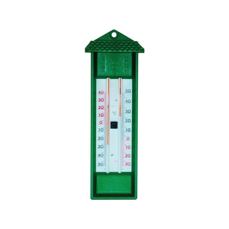 Thermometre Mini Maxi Vert de Spear et Jackson - Outil de jardin dans Thermométre - Pluviometre - Baromètre