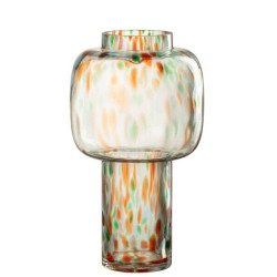 /Vase taches bout long mix de J-Line by Jolipa - Déco intérieur dans Vase