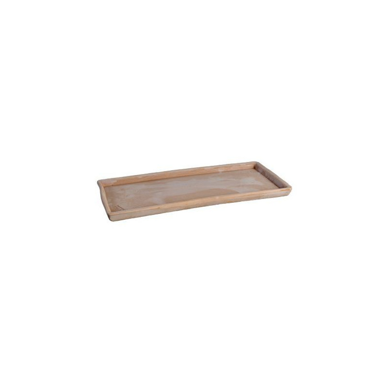 Soucoupe rectangulaire 60cm 2863 en terre cuite Goicoechea, pays basque de Goicoechea - POTIER CERAMISTE dans Pots en terre c...