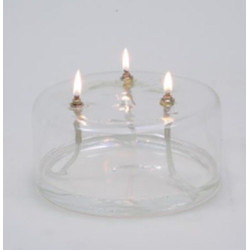 Lampe huile cylindre transparent x3 de Bazardeluxe dans Eclairages - Luminaires - Lampes