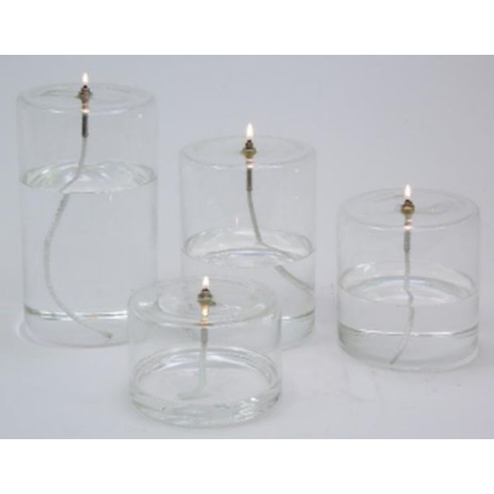 Lampe huile cylindre transparent gm xs de Bazardeluxe dans Eclairages - Luminaires - Lampes