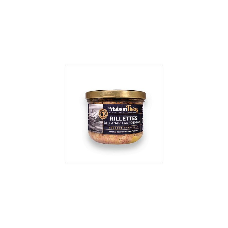 RILLETTES CANARD 180G de Table des producteurs Libourne dans 🥔 Apéritifs à manger