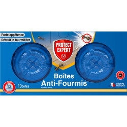 Fourmis - boîtes appâts X10 de Protect Expert -pour traiter ou prévenir dans 🐜 Produits anti Fourmis