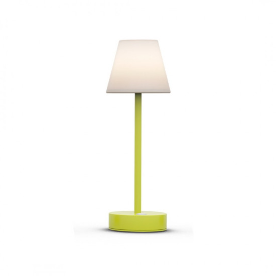 Lampe à batterie lola slim 30 lime de Newgarden, éclairage solaire et à batterie dans Eclairage extérieur