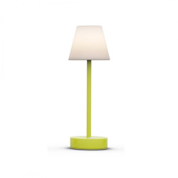 Lampe à batterie lola slim 30 lime de Newgarden, éclairage solaire et à batterie dans Eclairage extérieur
