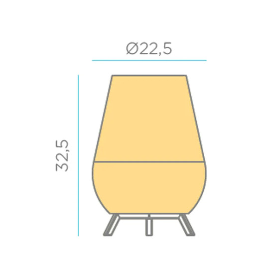 Lampe à batterie saona 30 de Newgarden, éclairage solaire et à batterie dans Eclairage extérieur