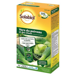 Vers de Poireau et Choux 15g -Traitement pour Plantes de Solabiol - traiement bio pour plantes dans Produits désactivés