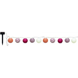 Guirlande Solaire Medina de Watt & Home - Eclairage solaire de jardin dans Eclairage Solaire de jardin