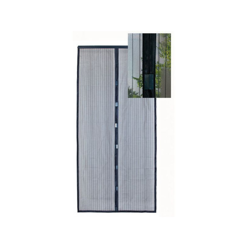 Moustiquaire 2 bandes fermeture aimant 100 x 220 de Jardinerie Bordeaux Libourne Gironde dans Tapis - paillasson - Nappe - Ri...