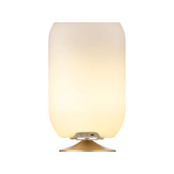 Kooduu atmos brass-laiton. lampe avec enceinte de kooduu - lampe et enceinte dans Eclairage extérieur