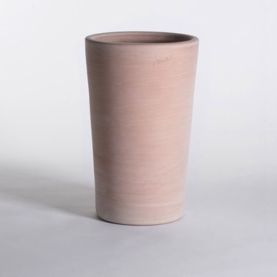 Pot cuvier contemporain 4271 en terre cuite Goicoechea, pays basque de Goicoechea - POTIER CERAMISTE dans Pots en terre cuite
