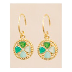 /Boucle d'oreille prenit amazonite vert agate de Muja juma dans 💎 Bijoux et accessoires ésotériques