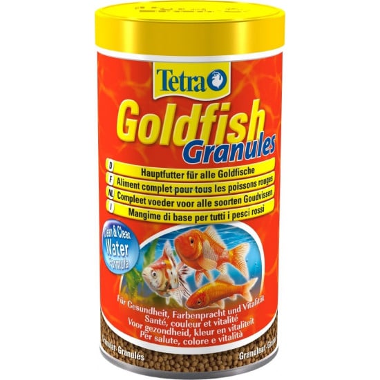 TETRA GOLDFISH GRANULES 500ML de Tetra - Tetra pond - Nourriture pour poissons dans Poissons rouges