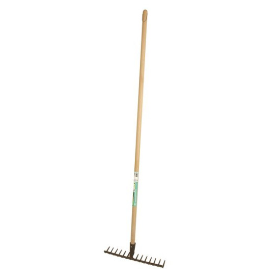 Rateau 14 Dents Courbes Avec Manche de Spear et Jackson - Outil de jardin dans Produits désactivés