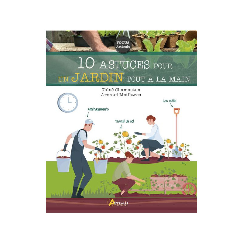 10 astuces pour un jardin tout a la main de Jardinerie Bordeaux Libourne Gironde dans 📗Livre sur le jardin