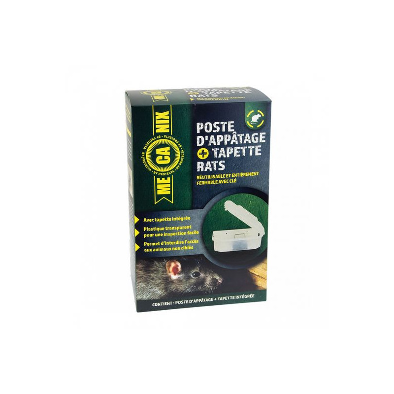 TAPETTE RAT PLAST PRE APPATE de Protecta - Produits dans 🐁 Raticide / souricide