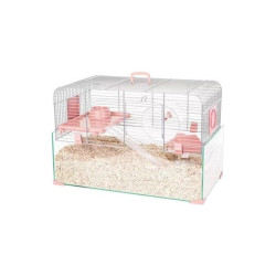 Cage panas colour 50 rose de Zolux - Produit pour animaux dans Cages pour rongeurs