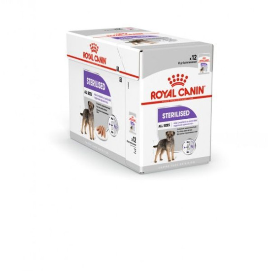 Ccn Sterilised Mousse 12X85G Royal Canin de Royal Canin - Croquette chien et chat dans Produits désactivés