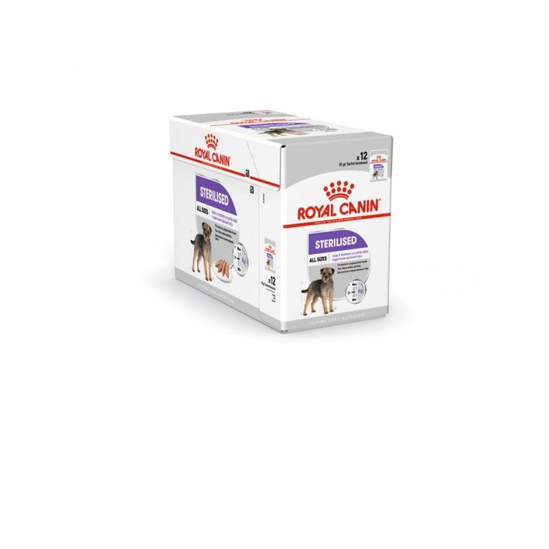 Ccn Sterilised Mousse 12X85G Royal Canin de Royal Canin - Croquette chien et chat dans Produits désactivés