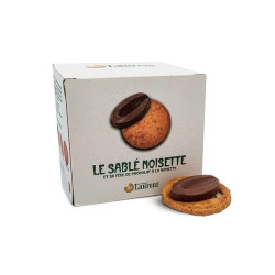 SABLE NOISETTE ET FEVE CHOCOLAT NOISETTE 150G de Table des producteurs Libourne dans 🍪 Gâteaux