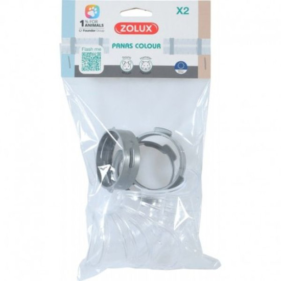 Kit connect panas coudes s x2 de Zolux - Produit pour animaux dans Cages pour rongeurs