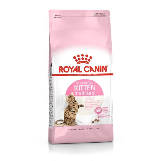 Kitten sterilised 2kg de Royal Canin - Croquette chien et chat dans Croquettes Royal Canin pour chats