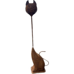 Chat assis rouille de Jardinerie Bordeaux Libourne Gironde dans Statue pour le jardin