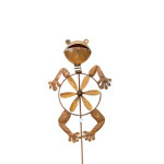 Grenouille toupie rouille de Jardinerie Bordeaux Libourne Gironde dans Statue pour le jardin