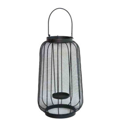 /LANTERNE D20 H51 METAL NOIR de Pot et Deco - poterie céramique de qualité dans Eclairages - Luminaires - Lampes