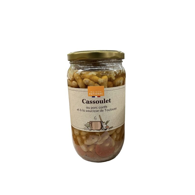 CASSOULET TOULOUSAIN SUPERIEUR 790G de Table des producteurs Libourne dans 🥫 Conserves