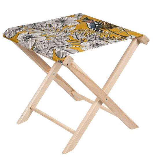 TABOURET PLIANT GUATEMALA MOUTARDE F100 de Jardin privé dans 🪑 Chaise pour l'exterieur
