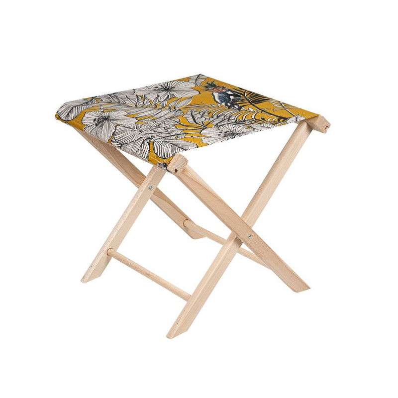 TABOURET PLIANT GUATEMALA MOUTARDE F100 de Jardin privé dans 🪑 Chaise pour l'exterieur