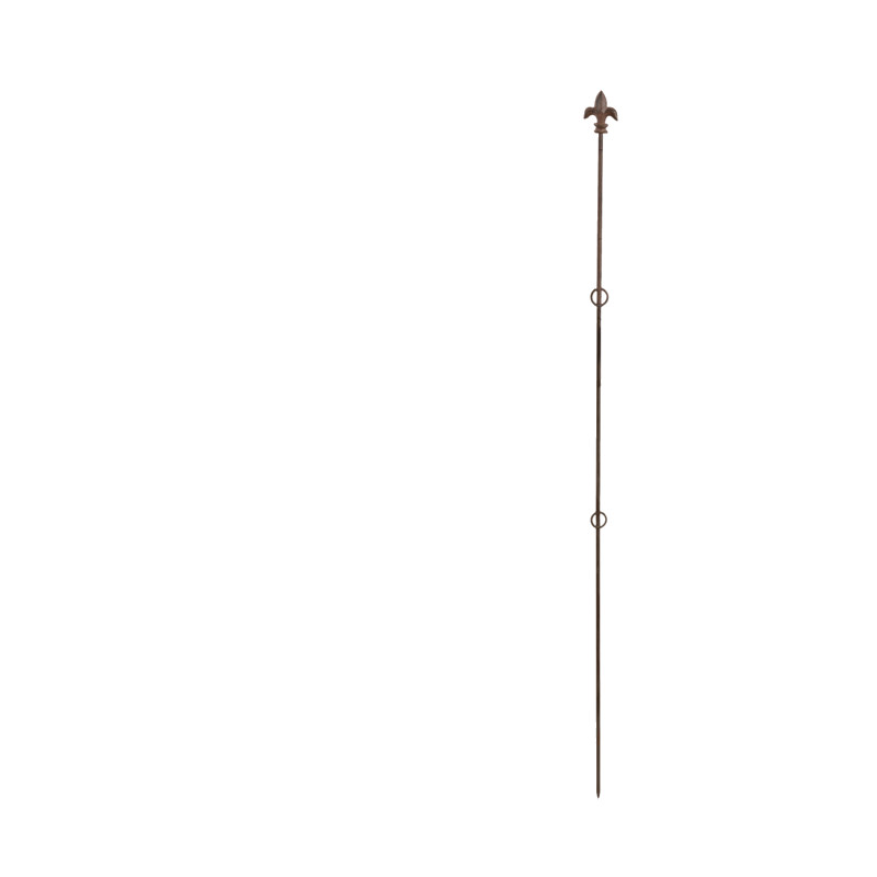Support de plantes vertical fleur de lys s de Esschert design - deco maison et jardin dans Deco de jardin autre