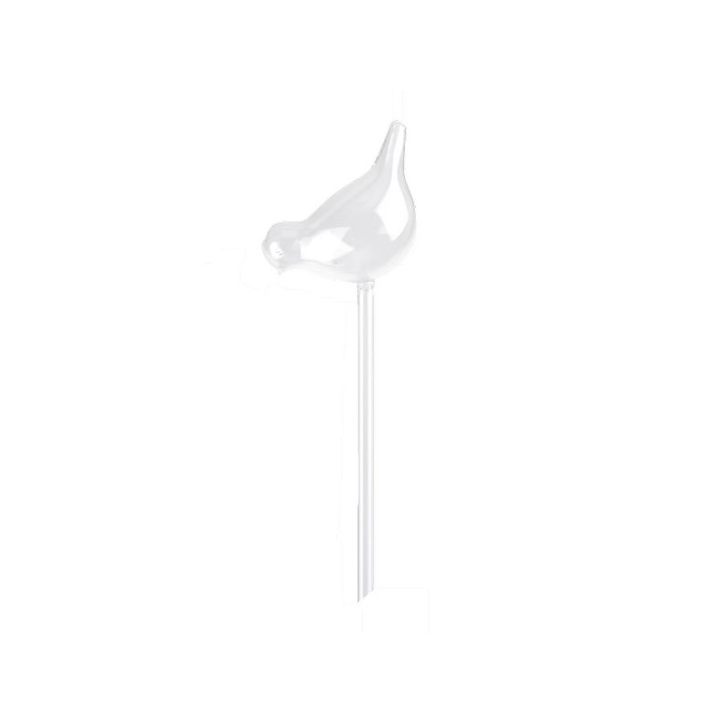 Arroseur plantes oiseau verre de Esschert design - deco maison et jardin dans Arrosage de vacances