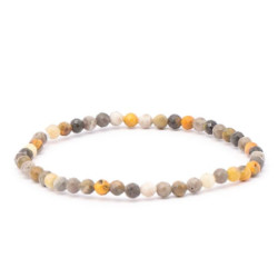 Bracelet facetté 04mm jaspe bumblebee a+ de Camille ambiance nature dans 💎 Bijoux et accessoires ésotériques