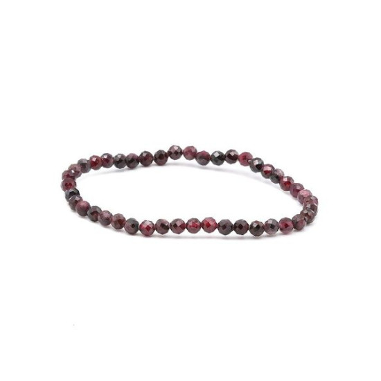 Bracelet facetté 04mm grenat rouge almandin a de Camille ambiance nature dans 💎 Bijoux et accessoires ésotériques