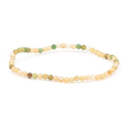 Bracelet facetté 03mm tourmaline vert jaune a de Camille ambiance nature dans 💎 Bijoux et accessoires ésotériques