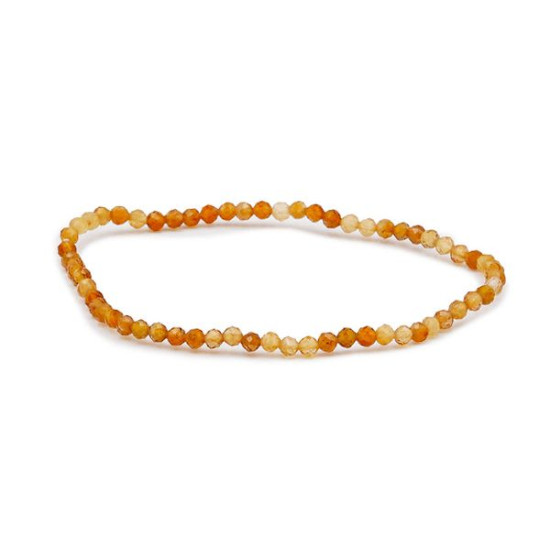 Bracelet facetté 03mm tourmaline jaune aa de Camille ambiance nature dans 💎 Bijoux et accessoires ésotériques